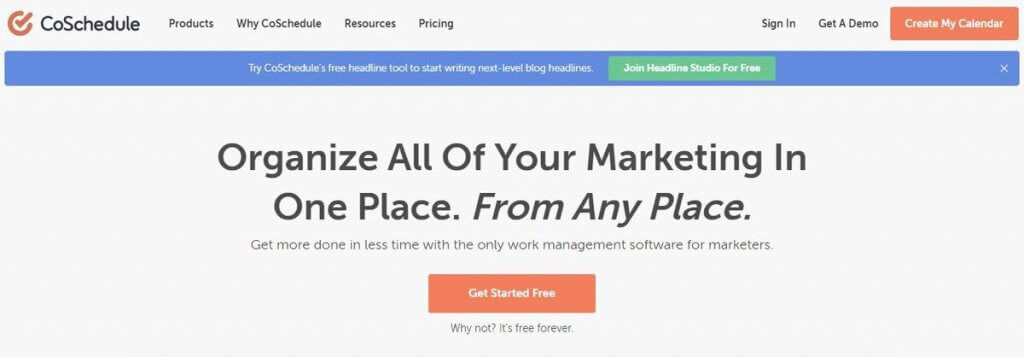 Facebook automation tools - coschedule tool