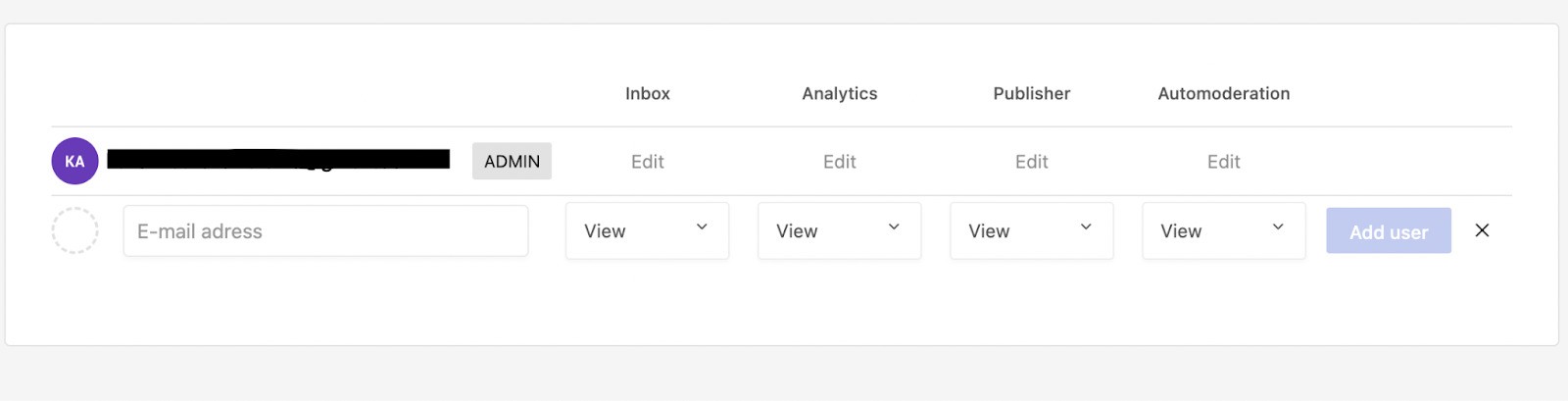 How to Present Social Media Data to Clients - adding a new member to a Workspace