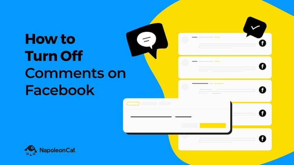 How to turn off comments on Facebook posts & page