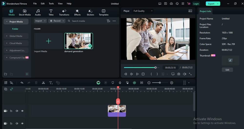 Instagram reels editing app - Wondershare Filmora