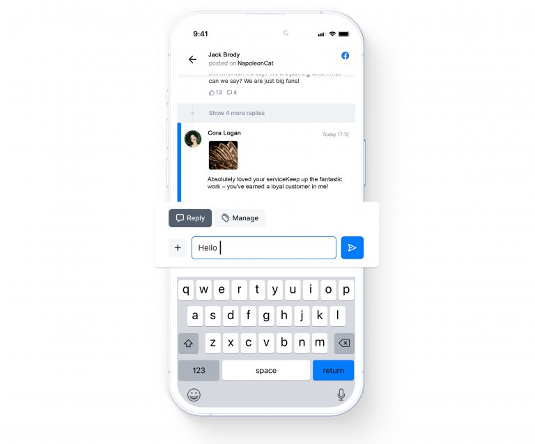 NapoleonCat mobile app