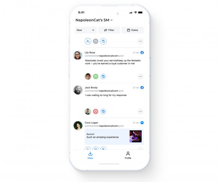 NapoleonCat mobile app