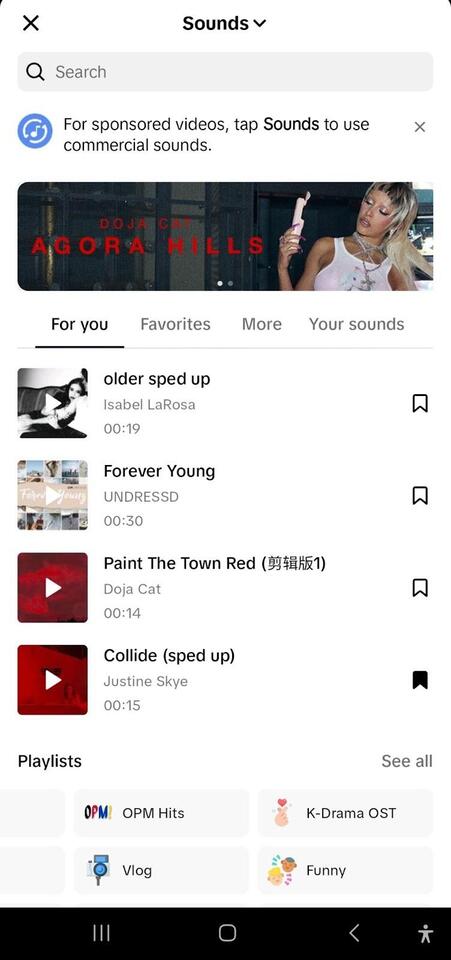 tiktok algorithm - tiktok sounds