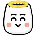 tiktok emojis - angel emoji