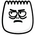 tiktok emojis - disdain