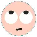tiktok emojis - facewithrollingeyes
