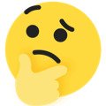 tiktok emojis - thinking