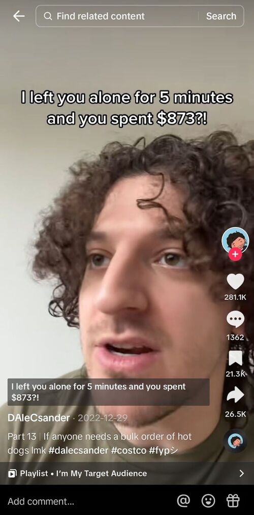 TikTok Trends - left you alone for 5 mins