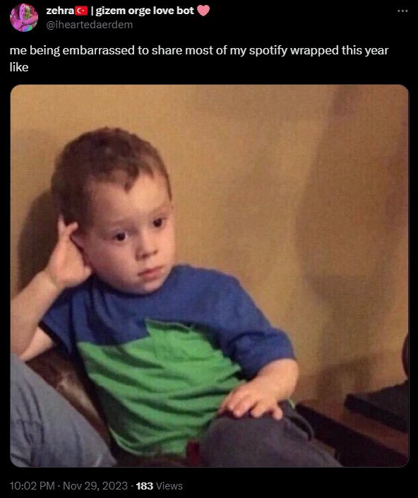 Trending Memes - spotify wrapped 2
