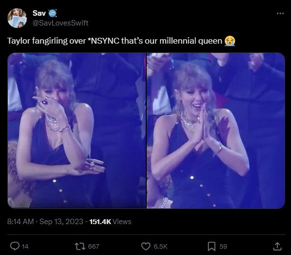 Trending Memes - taylor swift nsync