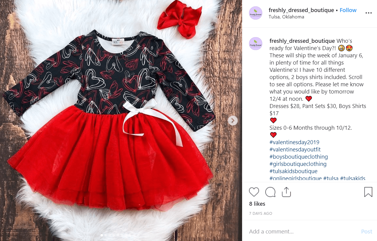 Valentine's Day Instagram