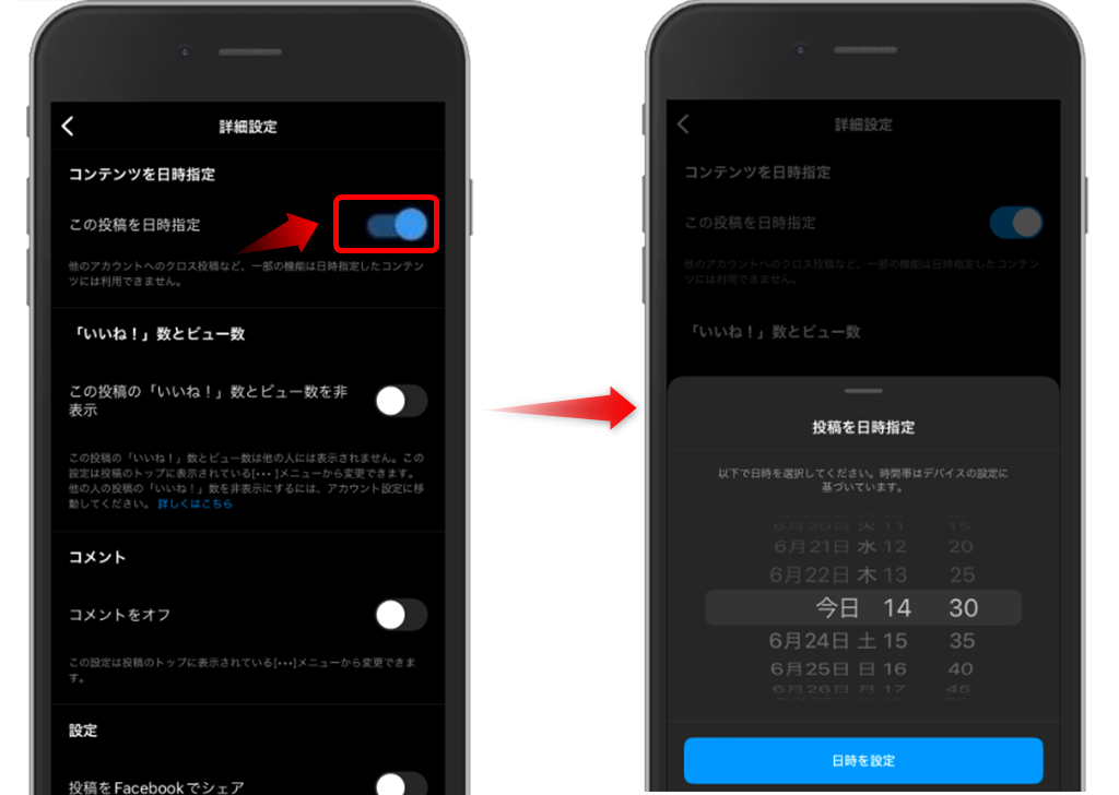 投稿スケジュール
