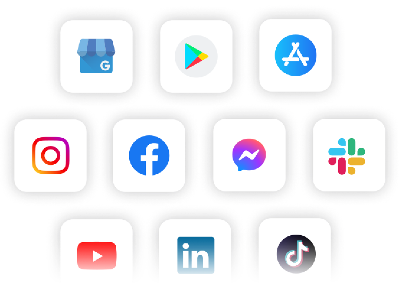 social media logos